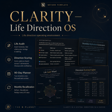 CLARITY — Life Direction OS