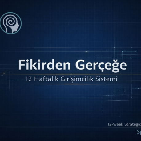 Fikirden Gerçeğe | 12 Haftalık Stratejik Girişimcilik Sistemi
