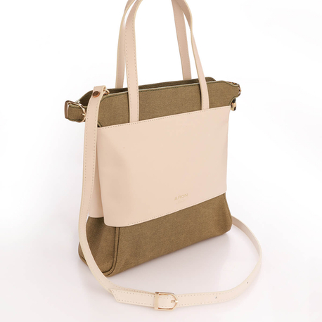 Soft Canvas Duo Omuz Çantası