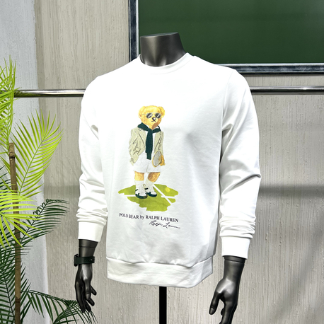 Ralph Lauren Polo Bear Premium Sweatshirt – Double Face Kumaş, Comfort Fit