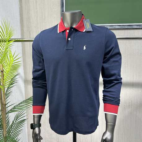 Ralph Lauren %100 Pamuk Pike Polo Yaka – Comfort Fit, Premium Logo Detaylı