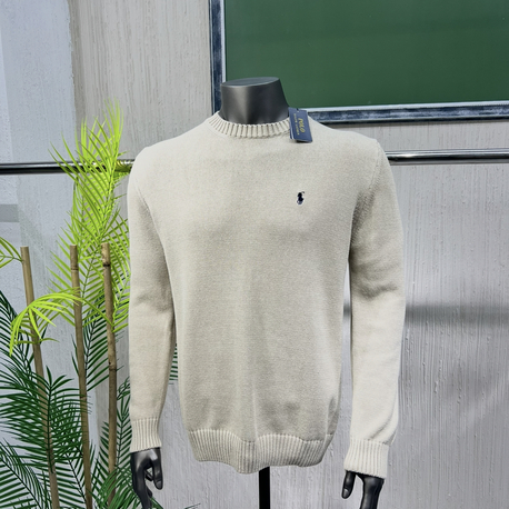 Ralph Lauren %100 Pamuk Triko Kazak – Yumuşak Dokulu, Comfort Fit, Premium