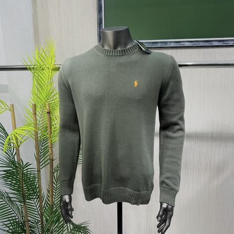 Ralph Lauren %100 Pamuk Triko Kazak – Yumuşak Dokulu, Comfort Fit, Premium