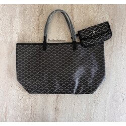 GOYARD VIP SİYAH BÜYÜK BOY