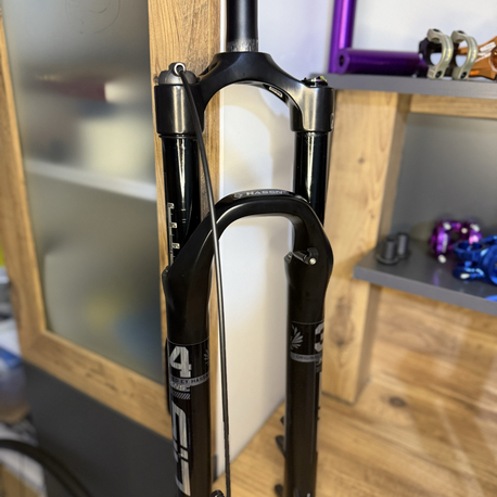 Hassns 120mm havalı 27.5/29 maşa qr düz şaft