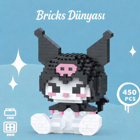 Büyük Boy Kuromi Bricks  