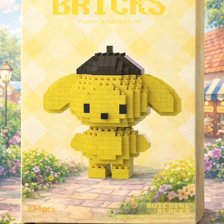 Büyük Boy Pompompurin Bricks