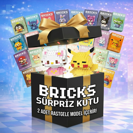 2 Adet Sürpriz Bricks 