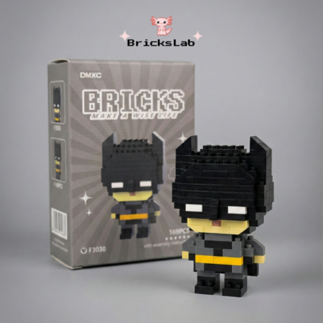 Batman (Kara Şövalye) - Mini Bricks Süper Kahraman Figürü