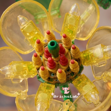 Lego Michelia Figo Çiçek Yapım Seti – Dekoratif Yapay Çiçek Modeli