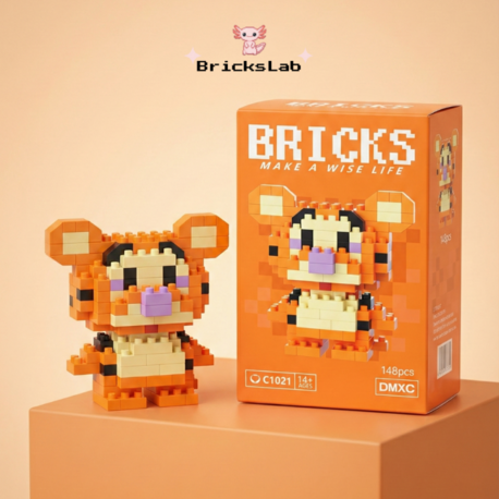 Tiger (Winnie the Pooh)- Mini Bricks Karakter Figürü