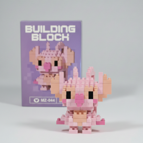Mini Angel Stitch Figür 3D Puzzle – Mini Yapı Oyuncağı