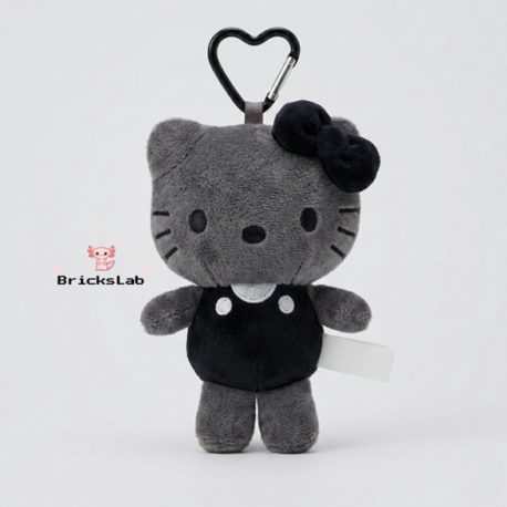 Hello Kitty Peluş Anahtarlık – Black Edition