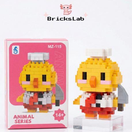 Mini Bricks Aşçı Civciv