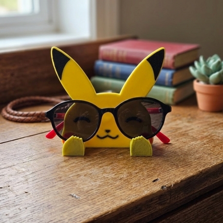 Pikachu Çocuk Gözlük Standı - Sevimli Masaüstü Düzenleyici & Hediye