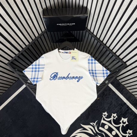 BURBERRY NAKIŞ VE KOL DETAY PREMİUM T-SHIRT