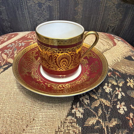 Rosenthal 24k altın iş fincan