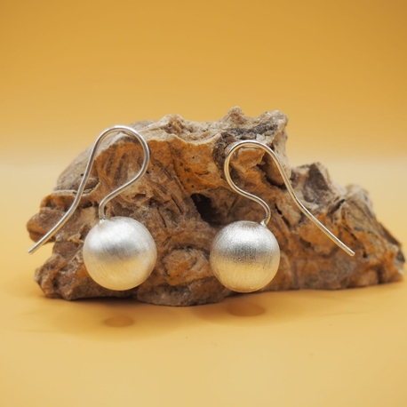 Dragon Eye Silver Earring