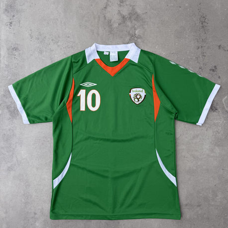 Vintage Vintage orijinal İrlanda Robbie Keane 2006-08 forma !   