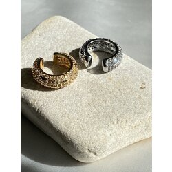 gömme taşlı earcuff 