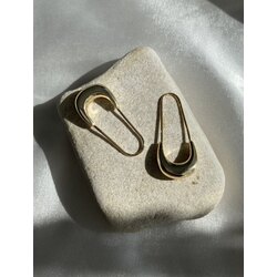 çengel gold küpe