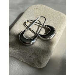 çengel silver küpe