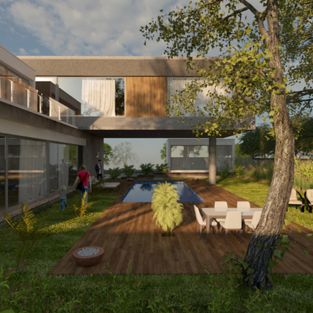 Gerçekçi dış mekan render 1