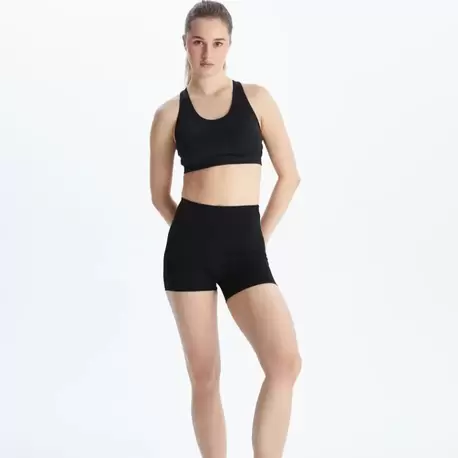 XSIDE ACTIVE Siyah Beli Lastikli Kadın Spor Tayt