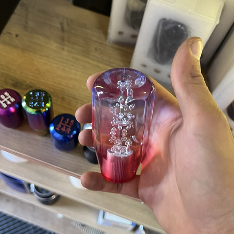Epoksi baloncuklu vites topuzu