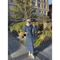 Selection denim elbise 