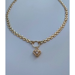 diamond kolye