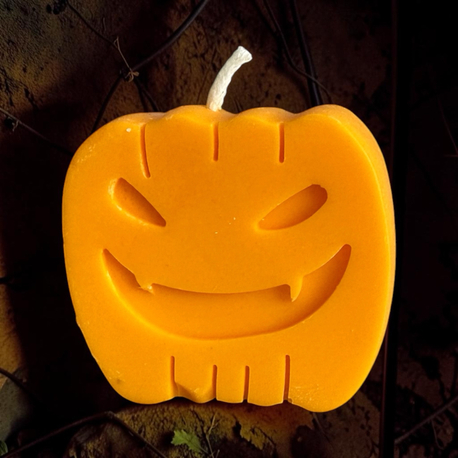 Halloween Temalı Balkabağı Dekoratif Soya Mum