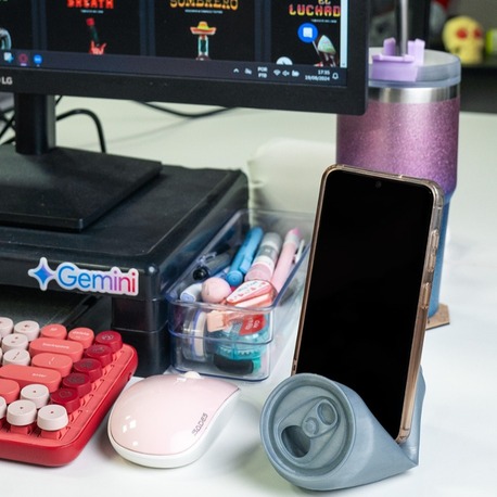 Teneke Kutu Telefon Standı