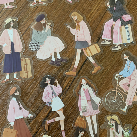 Pink Dreamers Pet Stickers