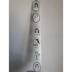 PİON Portrait Girls Washi Bant/1 döngü