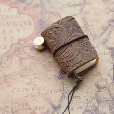 Mini Journal/Kahve Desenli