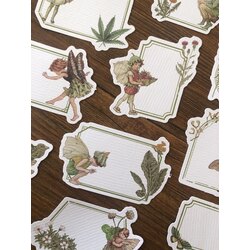 Flower Fairy Tag Pack /Green