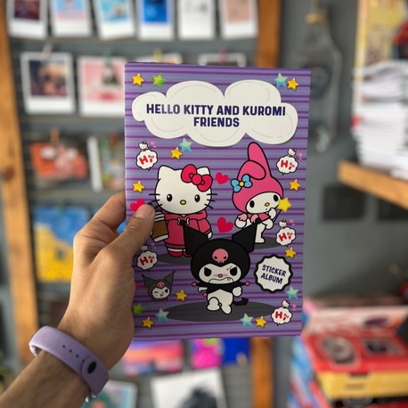 Hello Kitty & Kuromi Sticker Defteri (2)