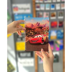Şimşek Mcqueen Spiralli Defter
