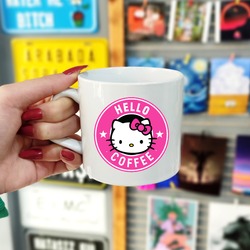"Hello Coffee" Eğlenceli Kupa
