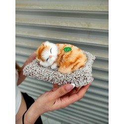 Miyavlayan Sevimli Kedi Uyku Arkadaşı