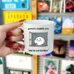 "Bizi de Çok Kırdılar" Eğlenceli Kupa