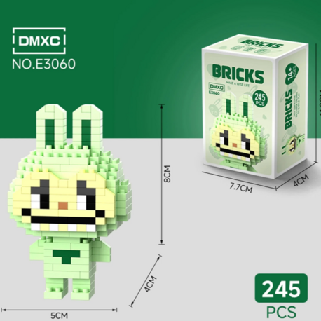 E3060 Mini Bricks Yapı Figürü – Koleksiyonluk Dekor Oyuncak 