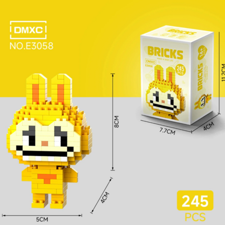 E3058 Mini Bricks Yapı Figürü – Koleksiyonluk Dekor Oyuncak  