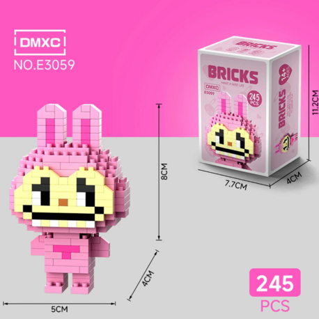 E3059 Mini Bricks Yapı Figürü – Koleksiyonluk Dekor Oyuncak 