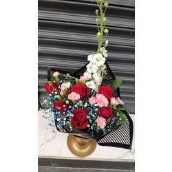 şebboylu Gül buketi 
