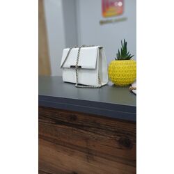 ELİZ 0005 MİNİ BEYAZ ÇANTA MODELİ 