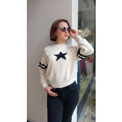 KEDİ YILDIZLI KAZAK MODELİ 