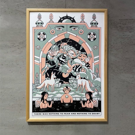 PYRAMID SONG - Serigrafi Baskı