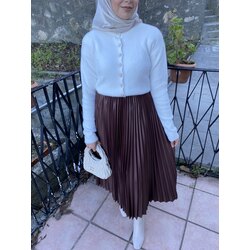 HENZA PLİSELİ ETEK